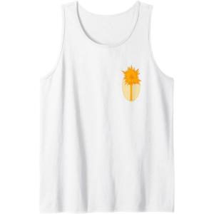 imageWicked For Good Glinda Gold Silhouette Front And Back Tank TopWhite