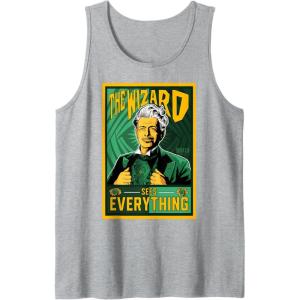 imageWicked For Good Wizard Sees Everything Tank TopHeather Grey