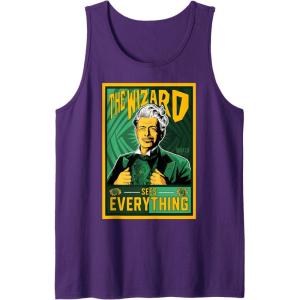 imageWicked For Good Wizard Sees Everything Tank TopPurple