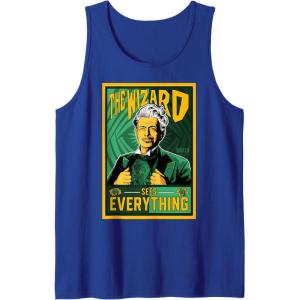imageWicked For Good Wizard Sees Everything Tank TopRoyal Blue