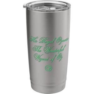 image:imageWicked His Royal Ozness The Wizard Front And Back Stainless Steel Insulated TumblerBrushed Steel
