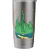 image:imageWicked City Made Of Emerald Front And Back Stainless Steel Insulated TumblerBrushed Steel