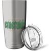 image:imageWicked City Made Of Emerald Front And Back Stainless Steel Insulated TumblerBrushed Steel