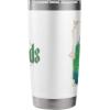 image:imageWicked City Made Of Emerald Front And Back Stainless Steel Insulated TumblerWhite
