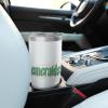image:imageWicked City Made Of Emerald Front And Back Stainless Steel Insulated TumblerWhite