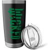 image:imageWicked For Good Fractured Green Logo Stainless Steel Insulated TumblerBlack