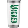 image:imageWicked For Good Fractured Green Logo Stainless Steel Insulated TumblerWhite
