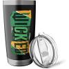 image:imageWicked For Good Torn Patchwork Logo Stainless Steel Insulated TumblerBlack