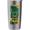 image:imageWicked For Good Torn Patchwork Logo Stainless Steel Insulated TumblerBrushed Steel