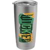 image:imageWicked For Good Torn Patchwork Logo Stainless Steel Insulated TumblerBrushed Steel