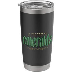 image:imageWicked City Made Of Emerald Front And Back Stainless Steel Insulated TumblerBlack