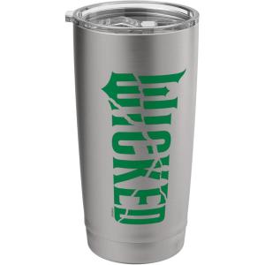 image:imageWicked For Good Fractured Green Logo Stainless Steel Insulated TumblerBrushed Steel