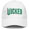 image:imageWicked Movie Logo Black Adjustable Puff Embroidered Baseball HatWhite
