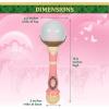 image:imageWicked Glinda Light and Sound Musical Bubble Wand Includes Bubble SolutionGlinda