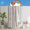 image:imageCare Bears Premium PEVA Shower Curtain Lightweight Waterproof Plastic Standard Size Bathroom Curtain 100 Officially Licensed Product by FrancoCare Bears  Peva Shower Curtain