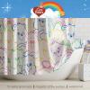 image:imageCare Bears Premium PEVA Shower Curtain Lightweight Waterproof Plastic Standard Size Bathroom Curtain 100 Officially Licensed Product by FrancoCare Bears  Peva Shower Curtain