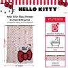 image:imageCare Bears Premium PEVA Shower Curtain Lightweight Waterproof Plastic Standard Size Bathroom Curtain 100 Officially Licensed Product by FrancoHello Kitty