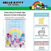image:imageCare Bears Premium PEVA Shower Curtain Lightweight Waterproof Plastic Standard Size Bathroom Curtain 100 Officially Licensed Product by FrancoHello Kitty  Friends
