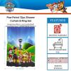 image:imageCare Bears Premium PEVA Shower Curtain Lightweight Waterproof Plastic Standard Size Bathroom Curtain 100 Officially Licensed Product by FrancoPaw Patrol
