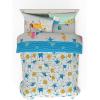 image:imageFranco Kids Bedding Super Soft Comforter and Sheet Set 4 Piece Twin Size BatmanAdventure Time