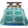 image:imageFranco Kids Bedding Super Soft Comforter and Sheet Set 4 Piece Twin Size BatmanAnimal Crossing