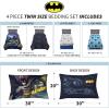 image:imageFranco Kids Bedding Super Soft Comforter and Sheet Set 4 Piece Twin Size BatmanBatman