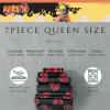 image:imageFranco Kids Bedding Super Soft Comforter and Sheet Set 4 Piece Twin Size BatmanBlack  Naruto