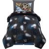 image:imageFranco Kids Bedding Super Soft Comforter and Sheet Set 4 Piece Twin Size BatmanBlackMulticolor
