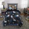 image:imageFranco Kids Bedding Super Soft Comforter and Sheet Set 4 Piece Twin Size BatmanBlackMulticolor