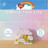 image:imageFranco Kids Bedding Super Soft Comforter and Sheet Set 4 Piece Twin Size BatmanCare Bears  Foodie