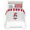 image:imageFranco Kids Bedding Super Soft Comforter and Sheet Set 4 Piece Twin Size BatmanCat in the Hat