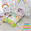 image:imageFranco Kids Bedding Super Soft Comforter and Sheet Set 4 Piece Twin Size BatmanGabbys Dollhouse  Fun Festival Vibes