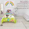 image:imageFranco Kids Bedding Super Soft Comforter and Sheet Set 4 Piece Twin Size BatmanGabbys Dollhouse  Fun Festival Vibes