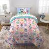 image:imageFranco Kids Bedding Super Soft Comforter and Sheet Set 4 Piece Twin Size BatmanGabbys Dollhouse