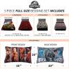 image:imageFranco Kids Bedding Super Soft Comforter and Sheet Set 4 Piece Twin Size BatmanJurassic World