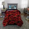image:imageFranco Kids Bedding Super Soft Comforter and Sheet Set 4 Piece Twin Size BatmanJurassic World