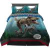 image:imageFranco Kids Bedding Super Soft Comforter and Sheet Set 4 Piece Twin Size BatmanJurassic World Dominion