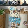 image:imageFranco Kids Bedding Super Soft Comforter and Sheet Set 4 Piece Twin Size BatmanJurassic World Rebirth