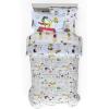 image:imageFranco Kids Bedding Super Soft Comforter and Sheet Set 4 Piece Twin Size BatmanLight Blue  Peanuts