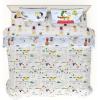 image:imageFranco Kids Bedding Super Soft Comforter and Sheet Set 4 Piece Twin Size BatmanLight Blue  Peanuts