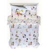image:imageFranco Kids Bedding Super Soft Comforter and Sheet Set 4 Piece Twin Size BatmanLight Blue  Peanuts