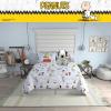 image:imageFranco Kids Bedding Super Soft Comforter and Sheet Set 4 Piece Twin Size BatmanLight Blue  Peanuts