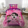 image:imageFranco Kids Bedding Super Soft Comforter and Sheet Set 4 Piece Twin Size BatmanLol Surprise