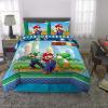 image:imageFranco Kids Bedding Super Soft Comforter and Sheet Set 4 Piece Twin Size BatmanMario