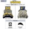 image:imageFranco Kids Bedding Super Soft Comforter and Sheet Set 4 Piece Twin Size BatmanMinions the Rise of Gru