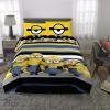 image:imageFranco Kids Bedding Super Soft Comforter and Sheet Set 4 Piece Twin Size BatmanMinions the Rise of Gru