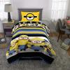 image:imageFranco Kids Bedding Super Soft Comforter and Sheet Set 4 Piece Twin Size BatmanMinions the Rise of Gru