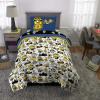 image:imageFranco Kids Bedding Super Soft Comforter and Sheet Set 4 Piece Twin Size BatmanMinions the Rise of Gru