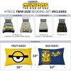 image:imageFranco Kids Bedding Super Soft Comforter and Sheet Set 4 Piece Twin Size BatmanMinions the Rise of Gru