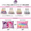 image:imageFranco Kids Bedding Super Soft Comforter and Sheet Set 4 Piece Twin Size BatmanMy Little Pony